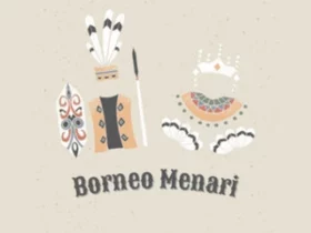 Sampul SIngle Lagu Dayak Kalimantan Barat - Borneo Menari